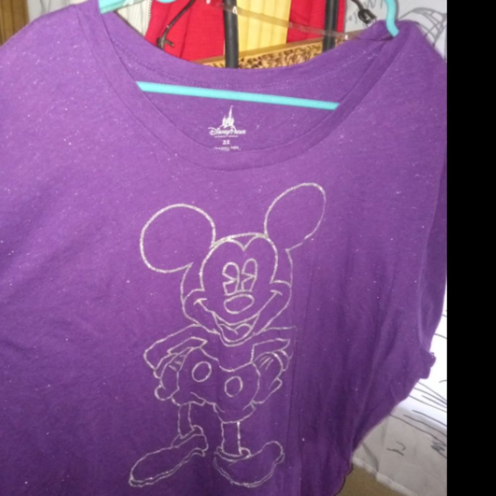plus size mickey mouse shirt 3xl